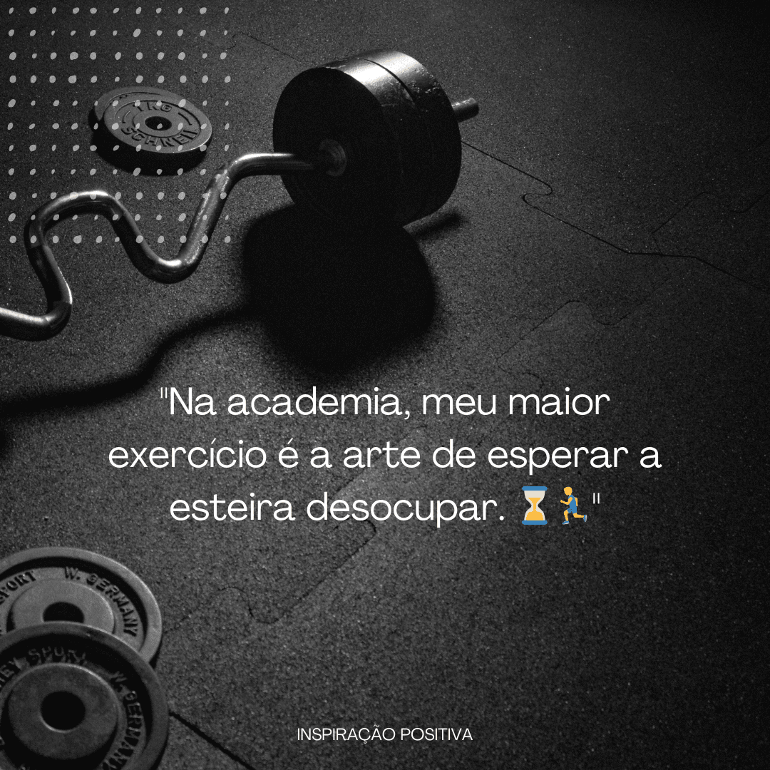 frases de academia engraçadas: lista de ideias