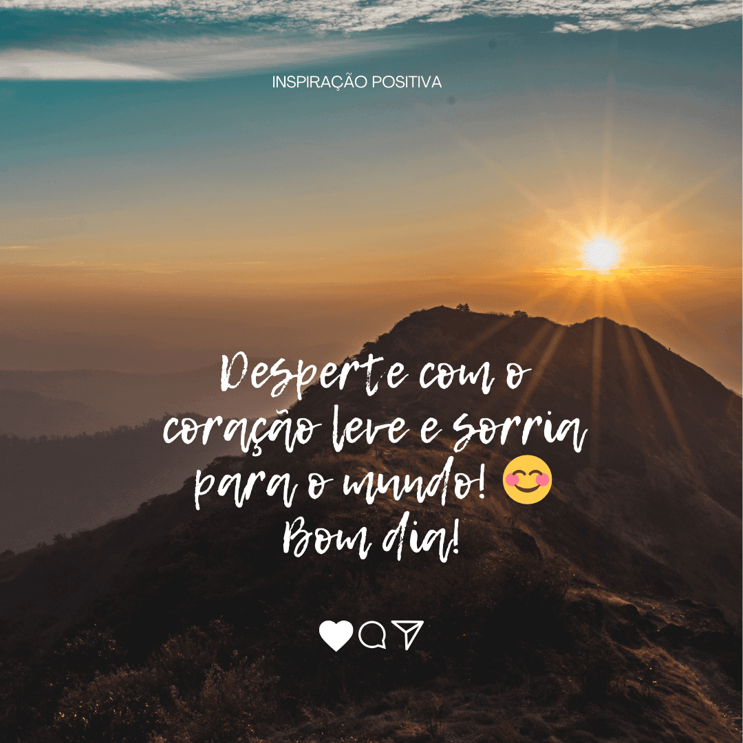 Frases de bom dia inspiradoras: lista com imagens